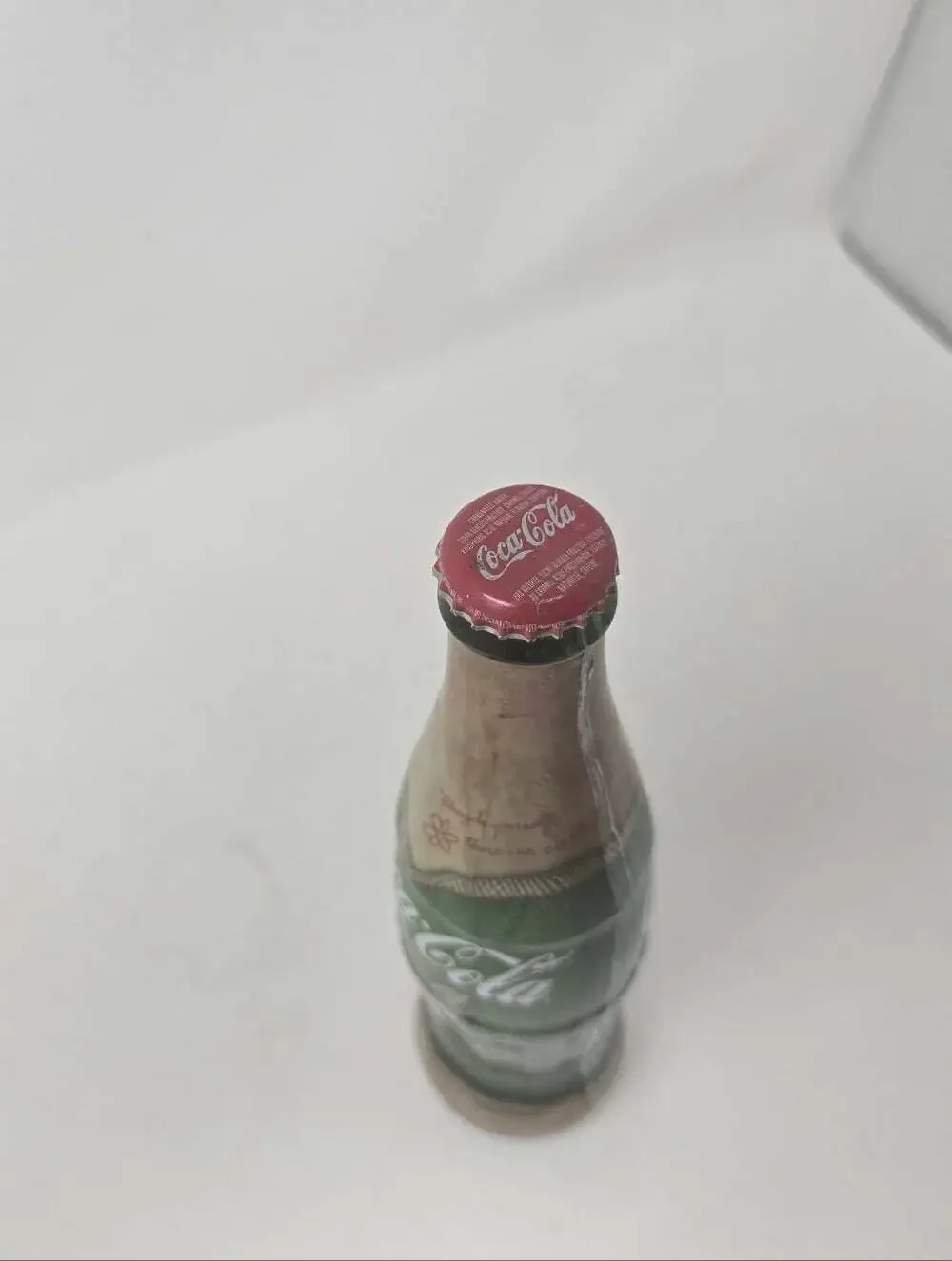 Limited Edition Selena Gomez Coca Cola Glass Bottle Coke 9.5